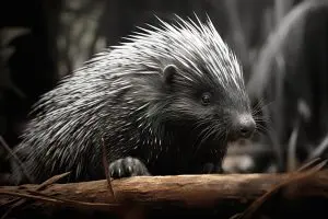 Are porcupines aggressive?