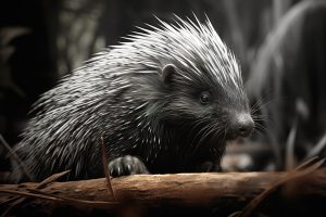 Are porcupines aggressive?